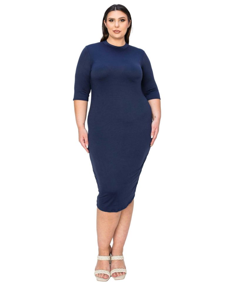 Plus Size Mona Midi Dress