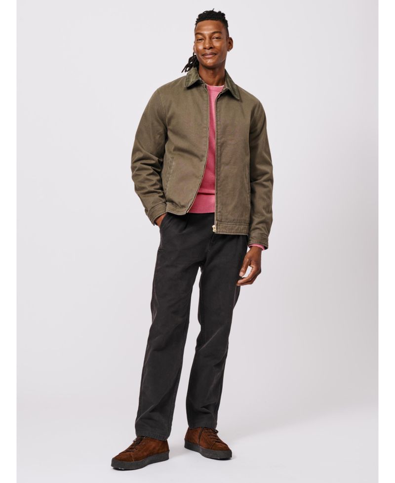 Men's Newland Canvas Harrington Utility Jacket