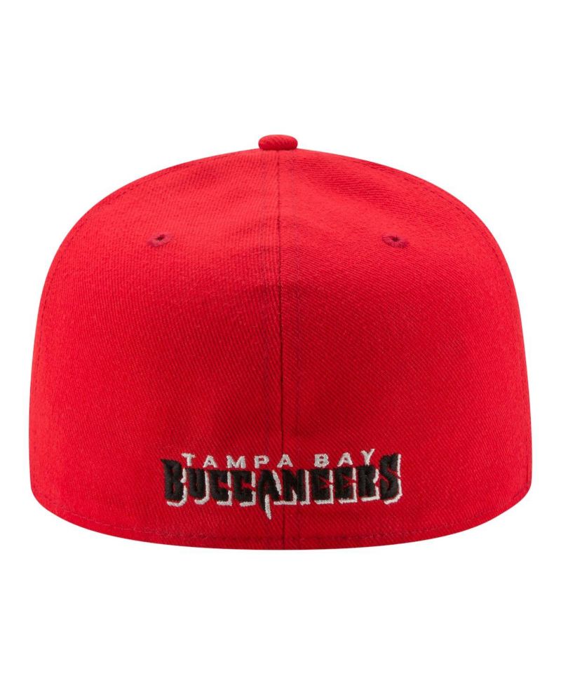 Men's Red Tampa Bay Buccaneers 59FIFTY Fitted Hat
