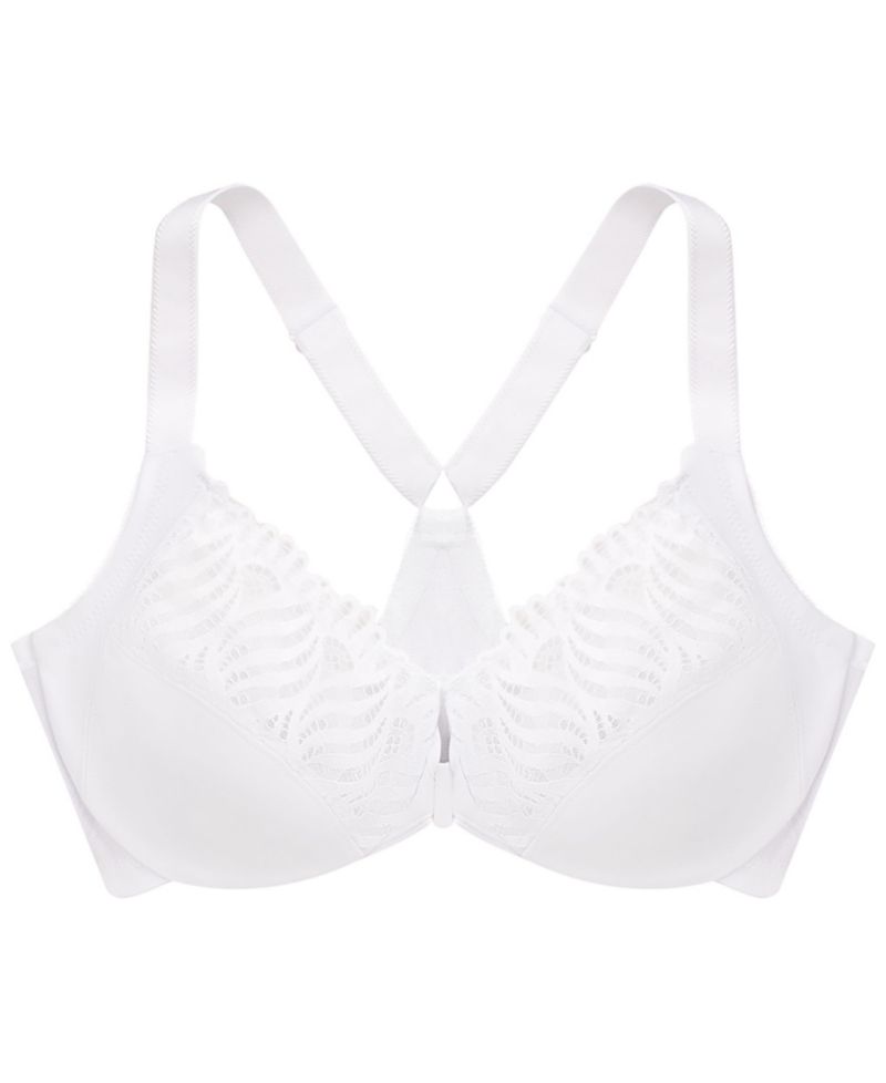 Women's Plus Size Wonder Wire Front Close T-Back Bra 1246