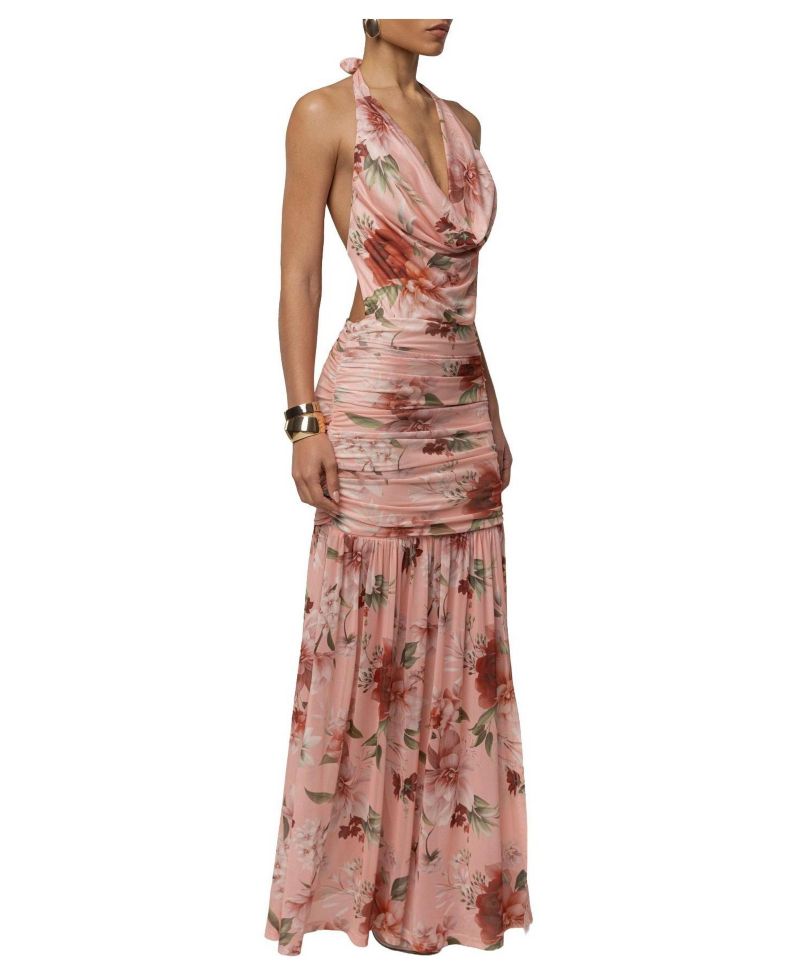 Women's Petals And Poetry Maxi Dress