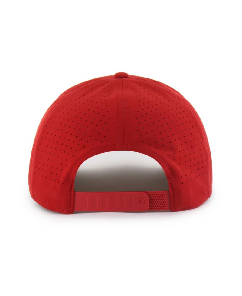 Men's and Women's '47 Scarlet Ohio State Buckeyes brrr&deg; Rope Hitch Adjustable Hat