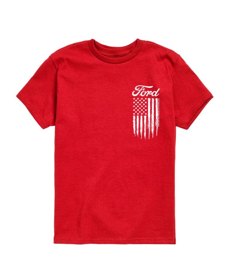 Boys' 8-20 Ford Logo Americana Short-Sleeve Graphic T-Shirt