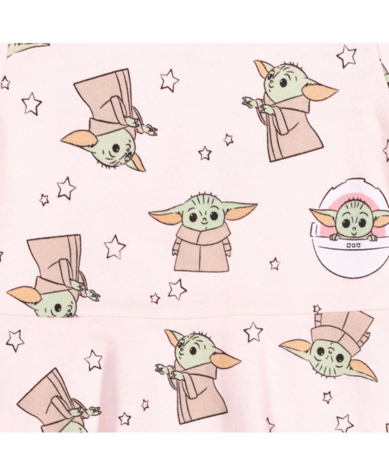 Girls Yoda French Terry Skater Dress to
