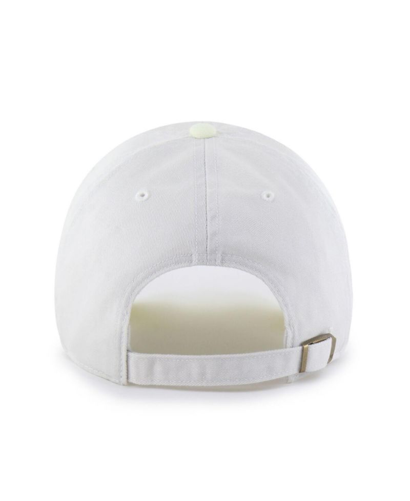 Women's White/Yellow Milwaukee Brewers Gelato Two-Tone Clean Up Adjustable Hat