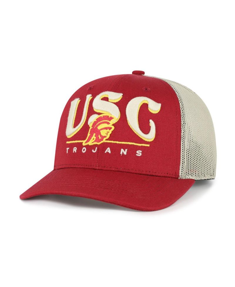 Men's Cardinal USC Trojans Arid Adjustable Trucker Hat