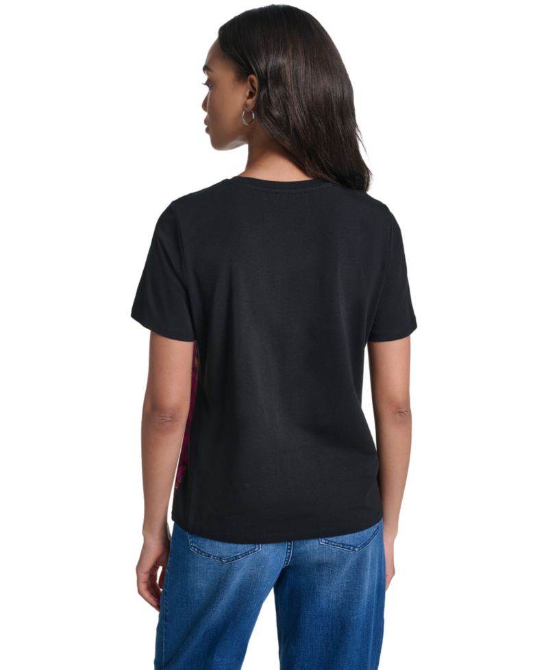 Women's Jewel Print Crewneck T-Shirt