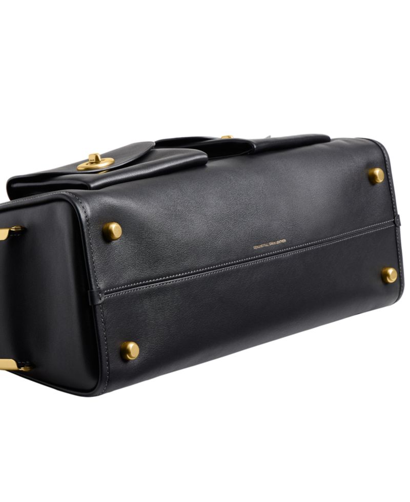 Originals Turnlock Haversack Large Leather Shoulder Bag