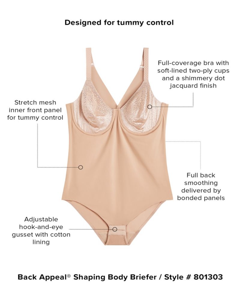 Women's Back Appeal Shaping Bodysuit 801303