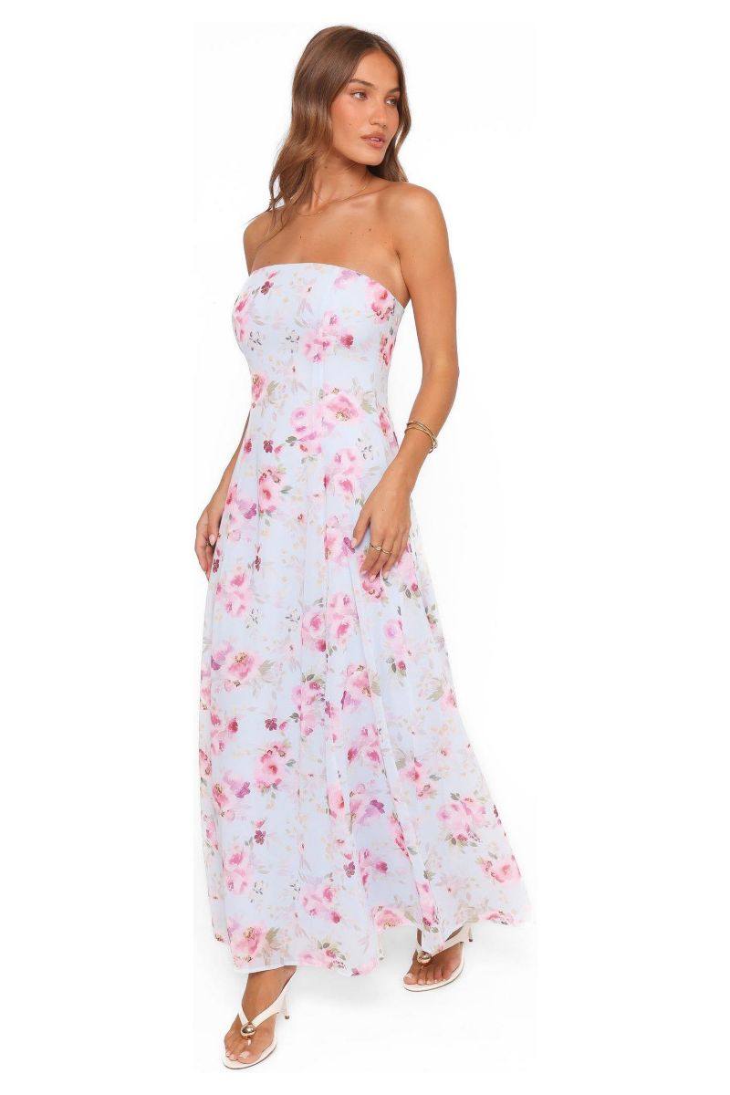 Women's Vegas Strapless Maxi Dress