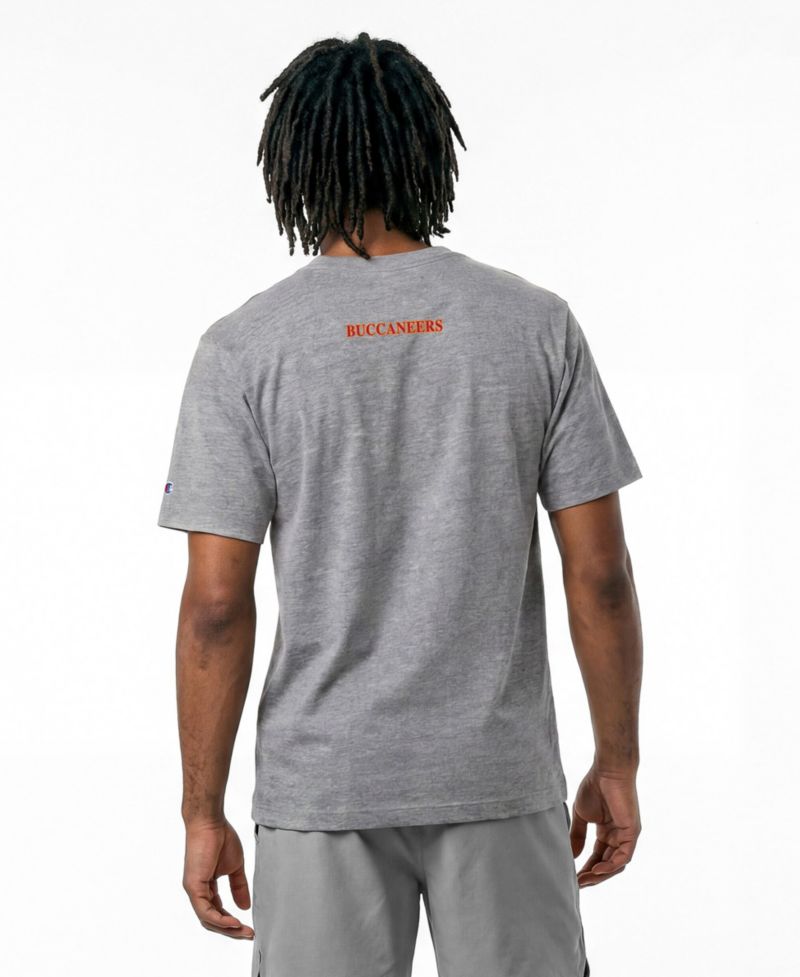 Men's Gray Tampa Bay Buccaneers Disney X Champion All Star T-Shirt