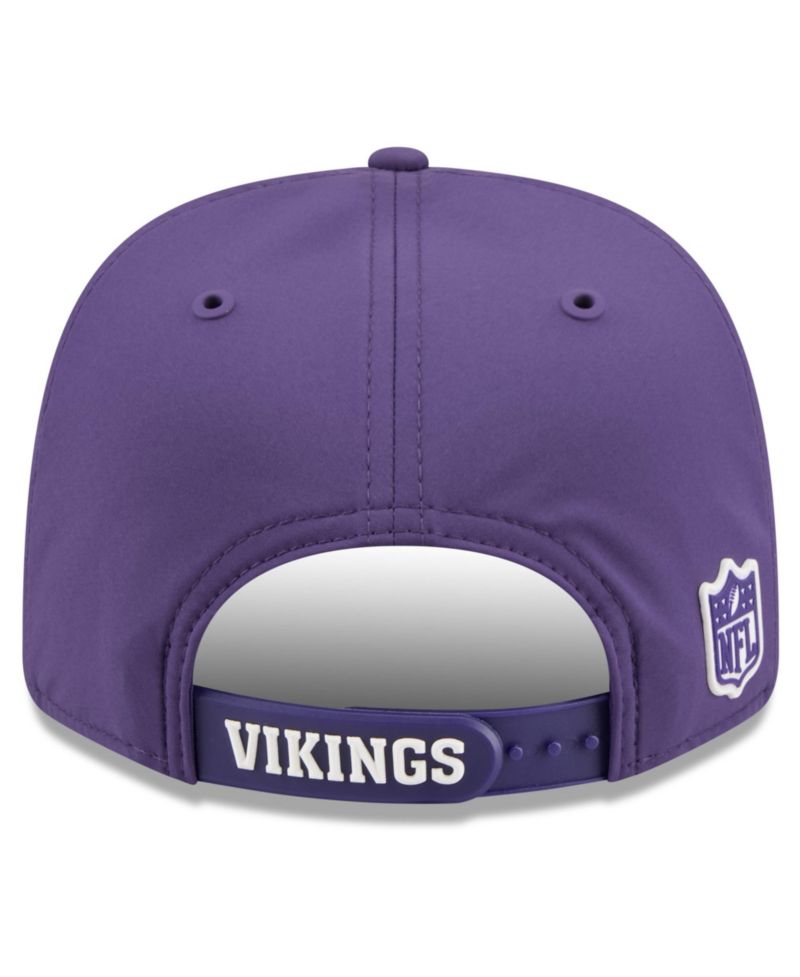Men's Purple Minnesota Vikings 2026 Sideline Throwback 9SEVENTY Adjustable Hat