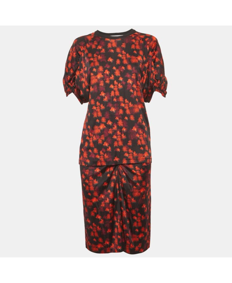Women's Floral Print Jersey Set