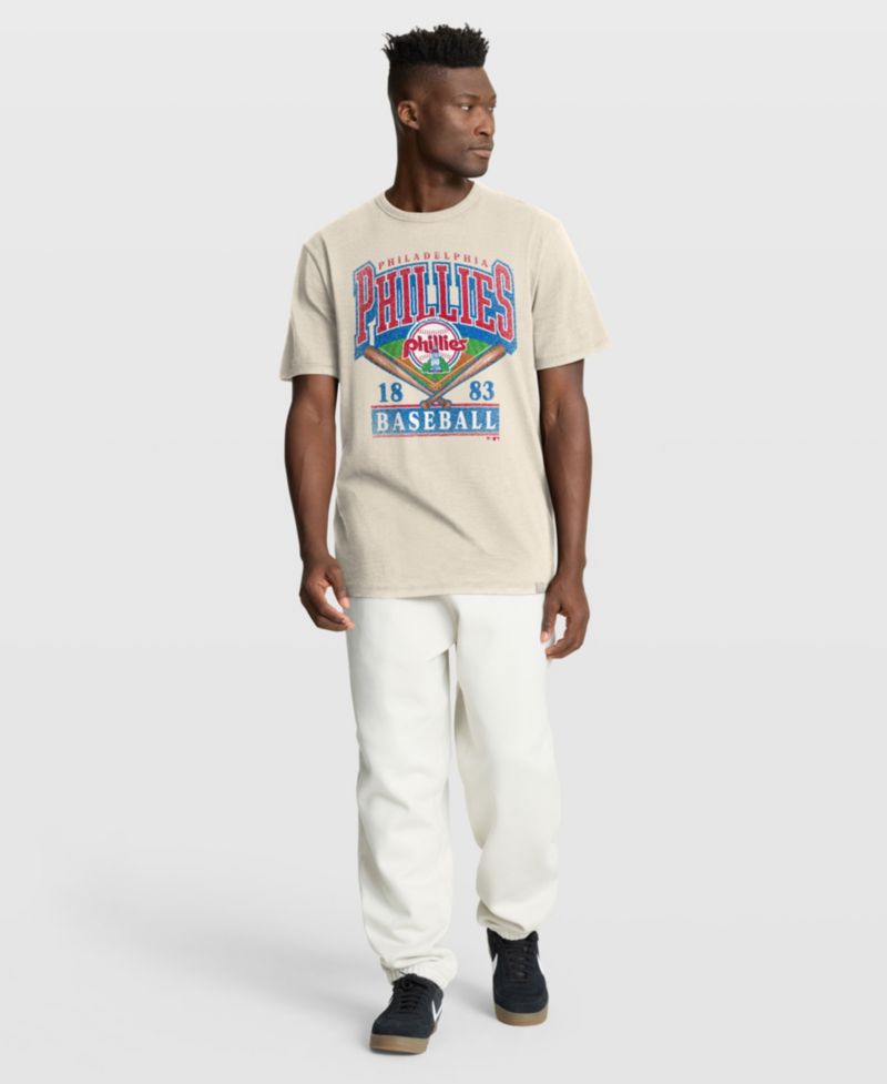 Men's Tan Philadelphia Phillies Stadium Slub T-Shirt