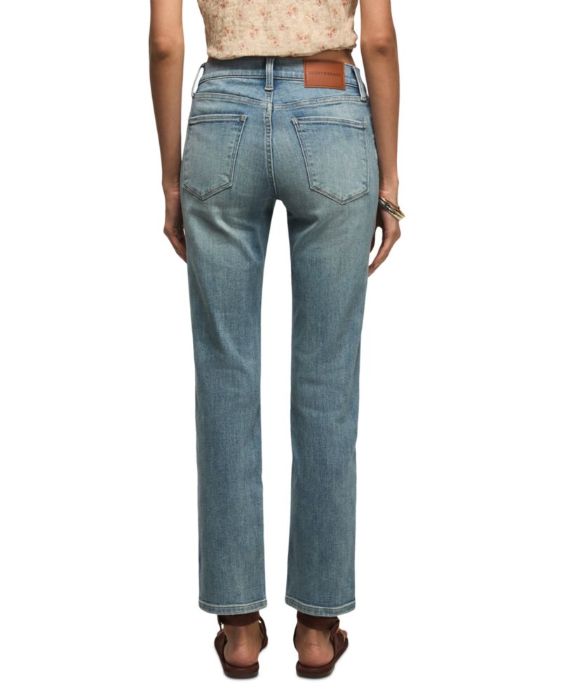 Women's Zoe High-Rise Straight-Leg Jeans