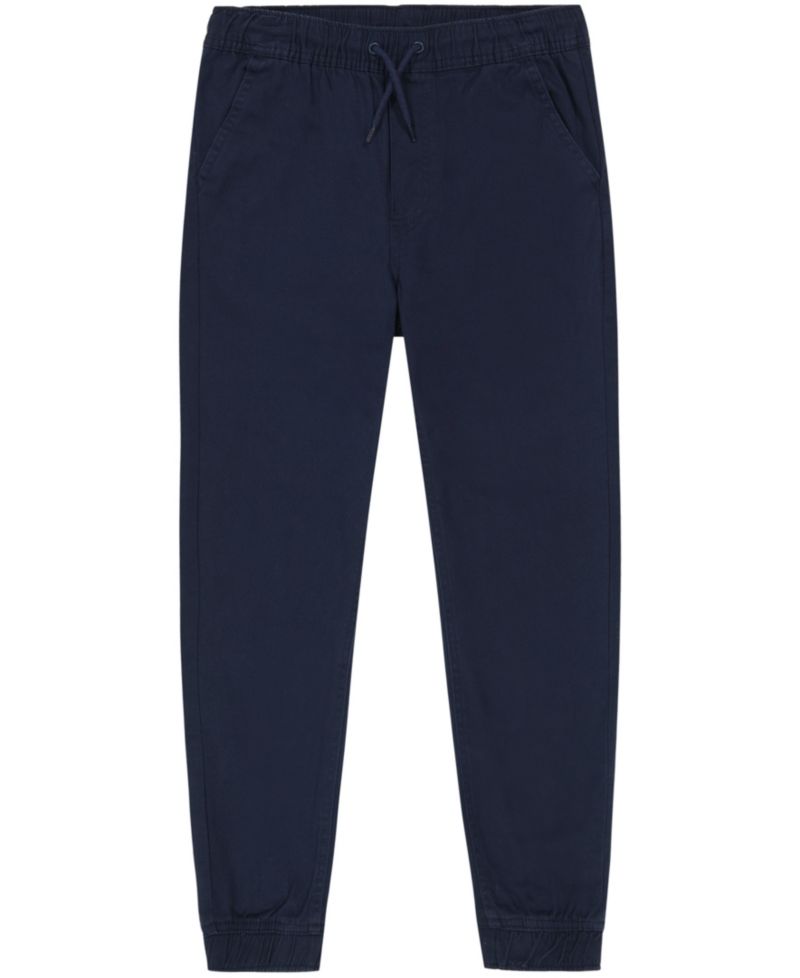 Big Boys Uniform Evan Tapered-Fit Stretch Joggers with Reinforced Knees