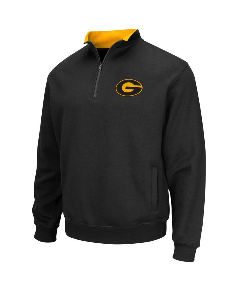 Men's Black Grambling Tigers Tortugas Quarter-Zip Sweatshirt