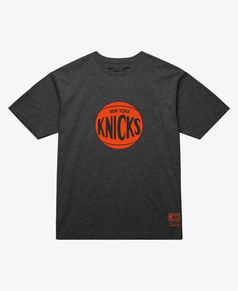 Men's Heather Gray New York Knicks MVP T-Shirt