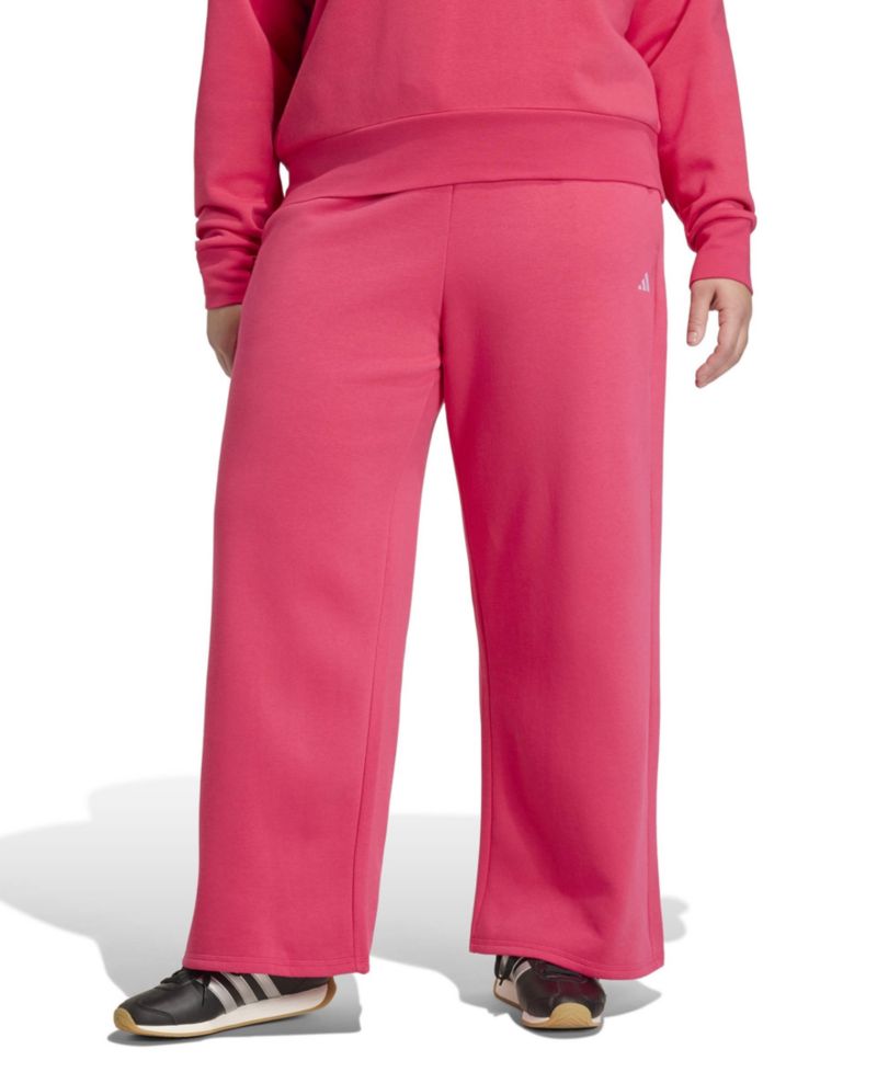 Plus Size Essentials Fleece Mid-Rise Sweatpants
