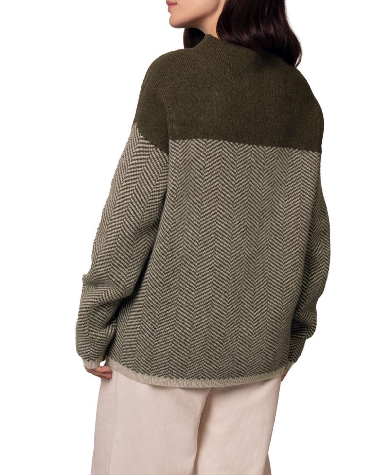 Women's Celtic and Co. Felted Funnel Neck Sweater