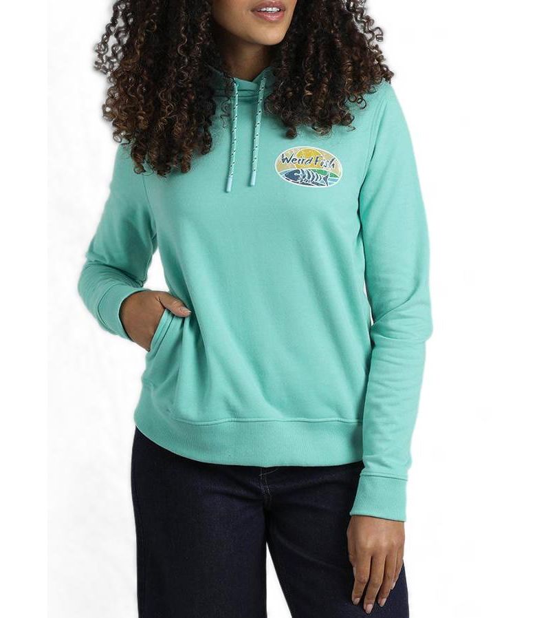 Women's Back Print Popover Hoodie