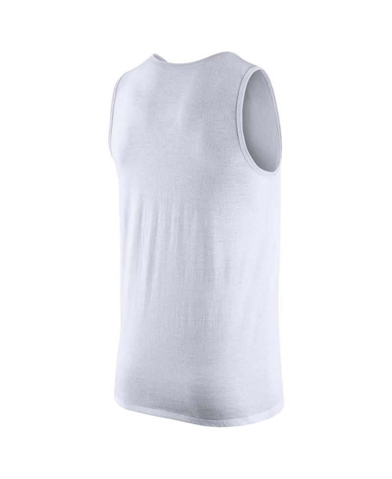 Men's White Florida State Seminoles Vintage-like Logo Performance Tank Top