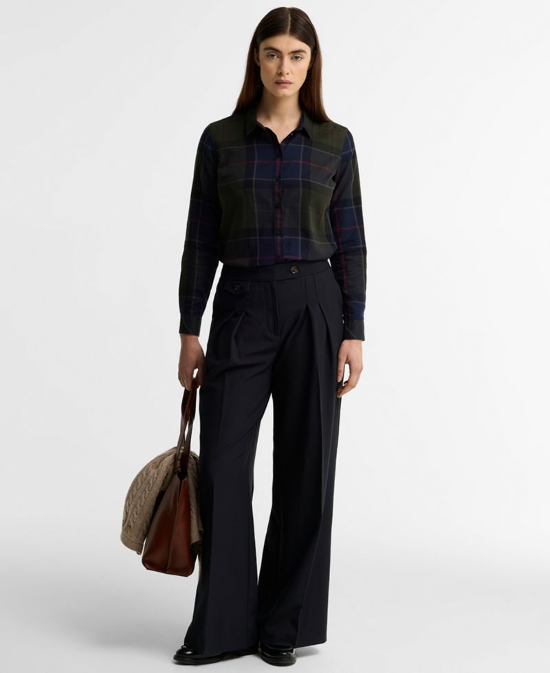 Women's Bredon Plaid Long-Sleeve Shirt