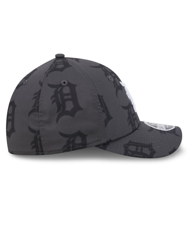 Men's Gray Detroit Tigers Halftone 39THIRTY Flex Hat