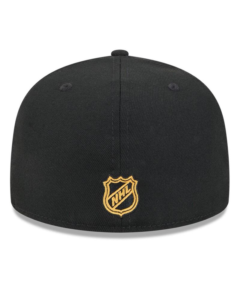 Men's Black Boston Bruins Core 59FIFTY Fitted Hat