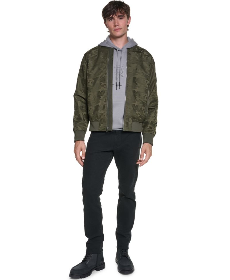Men's Camo Bomber Jacket