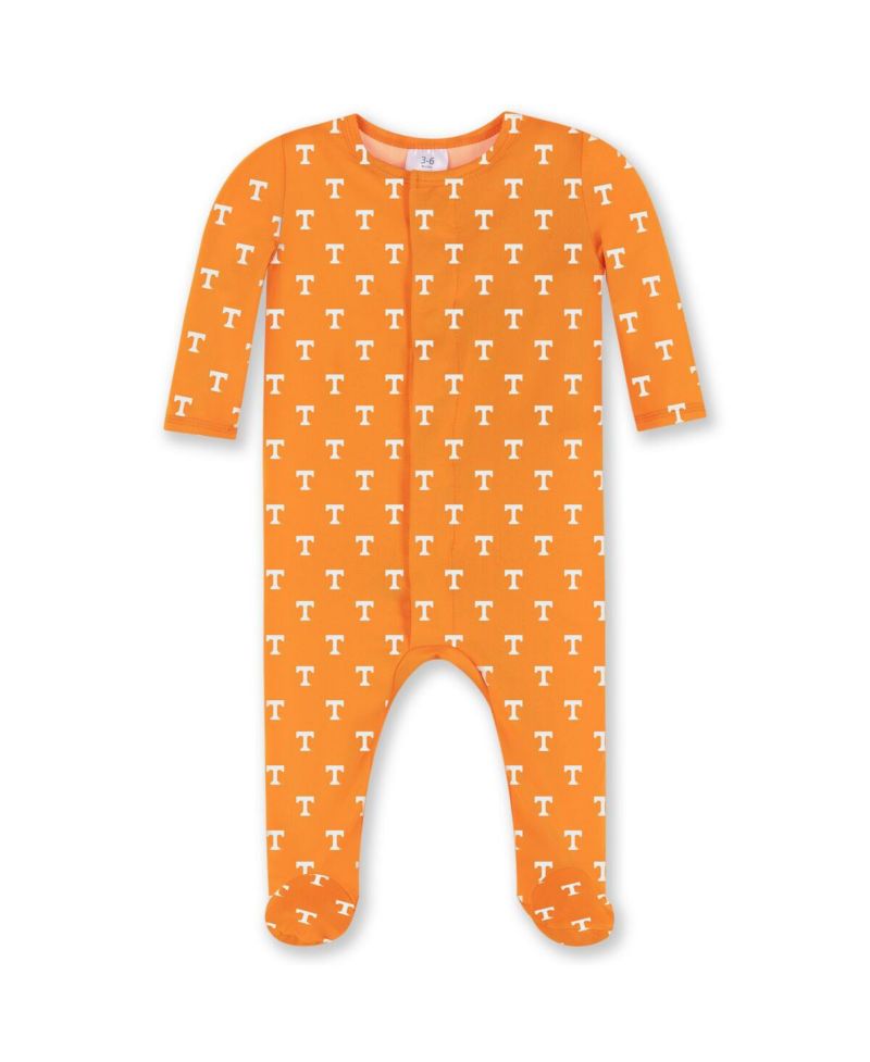Baby Boys and Girls Tennessee Orange Tennessee Volunteers Magnetic Closure Sleeper