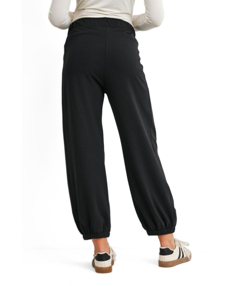 Maternity High-Rise French Terry Jogger Pants