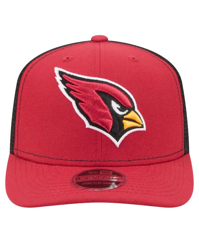 Men's Red Arizona Cardinals 9SEVENTY Trucker Adjustable Hat