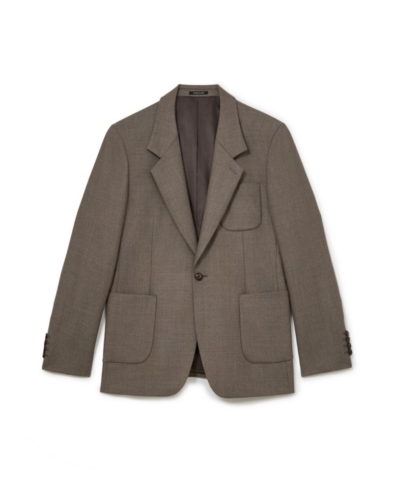 Men's Terrain Relaxed-Fit Wool-Blend Twill Single-Breasted Blazer
