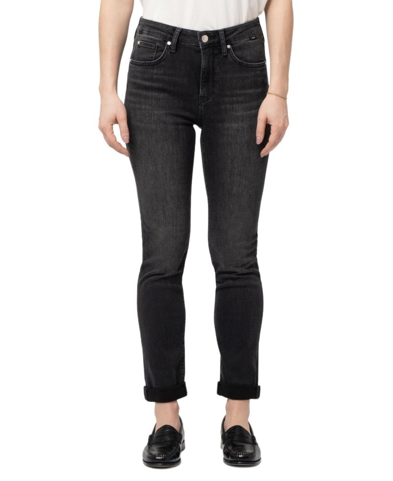 Women's Kathleen Mid Rise Slim Boyfriend Jeans