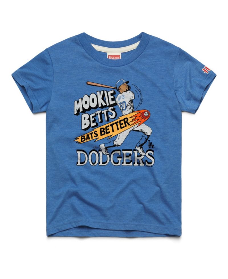 Big Boys and Girls Mookie Betts Royal Los Angeles Dodgers Player Graphic Tri-Blend T-Shirt
