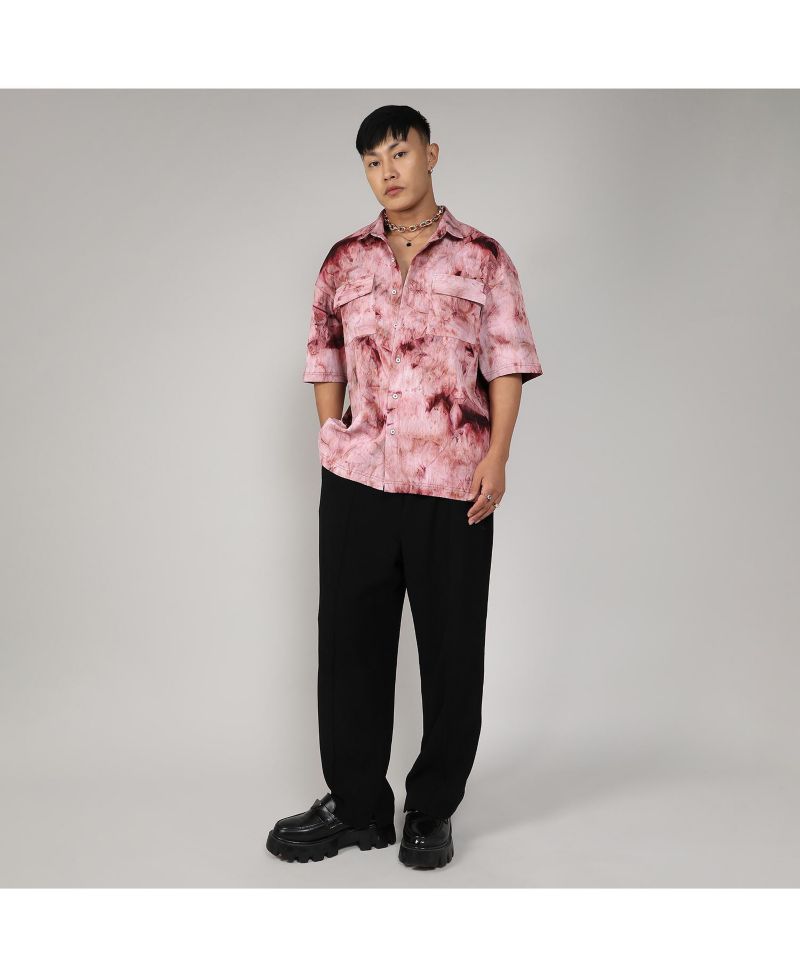Oversized Line Strokes Shirt