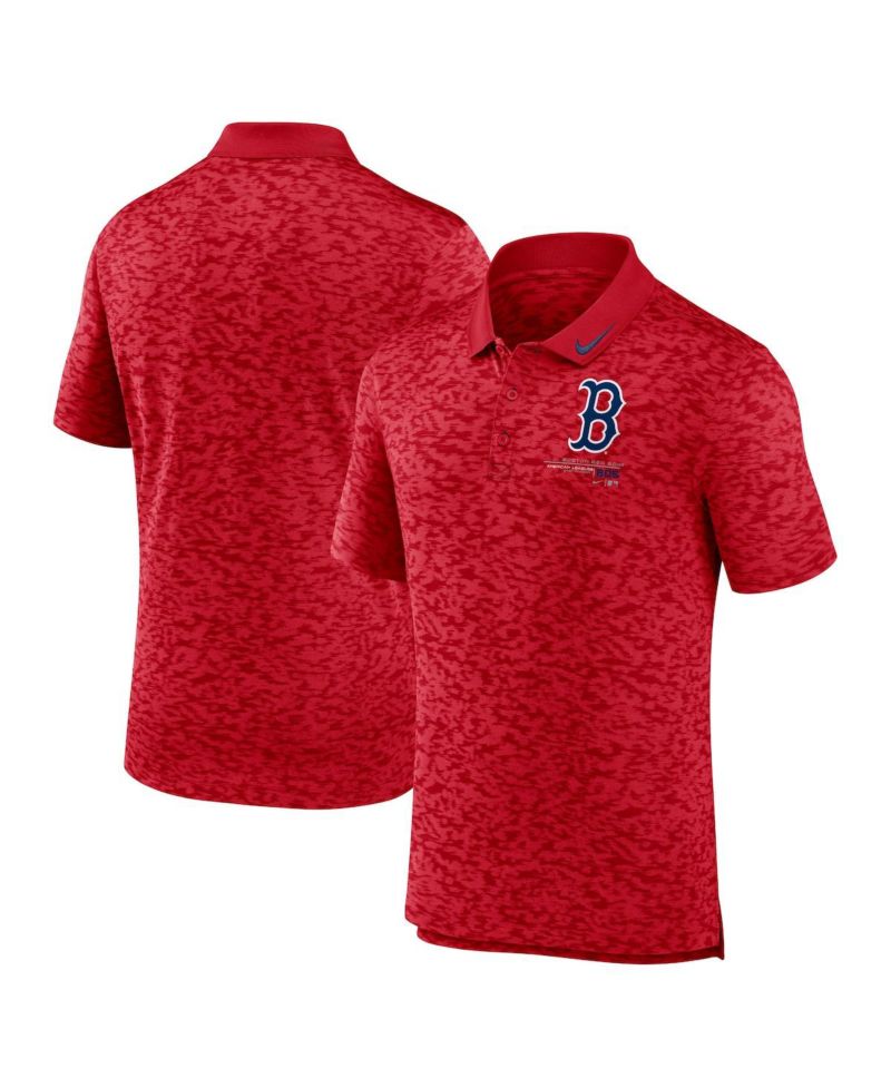 Men's Red Boston Red Sox Next Level Polo Shirt