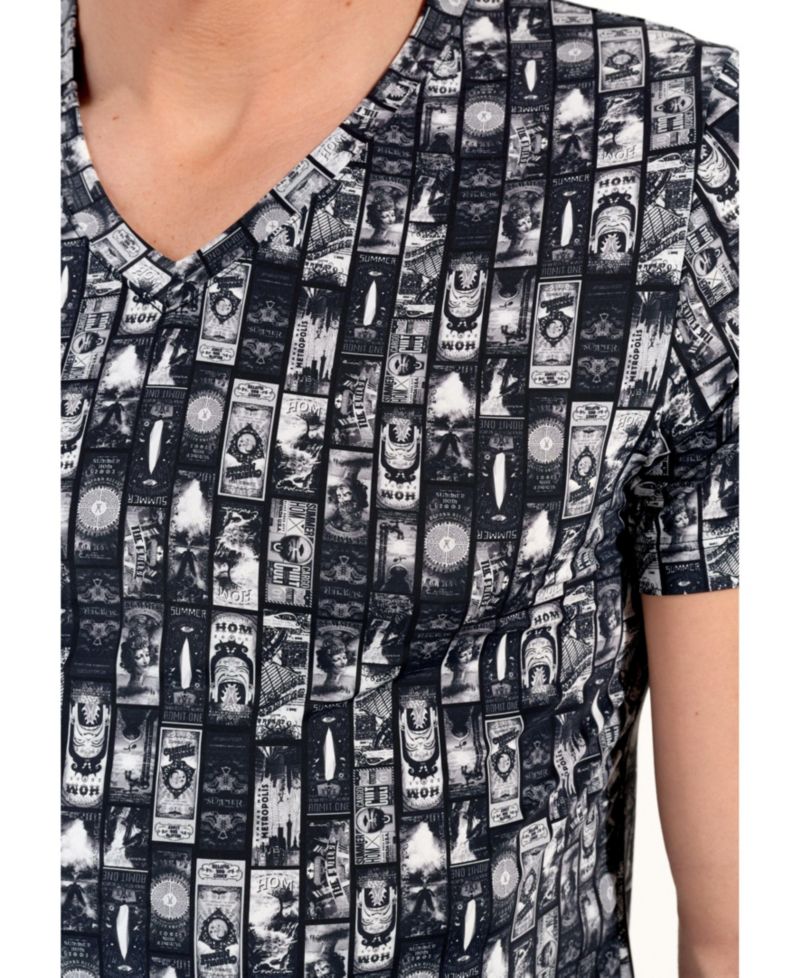 Men's Rock city T-Shirt V-Neck