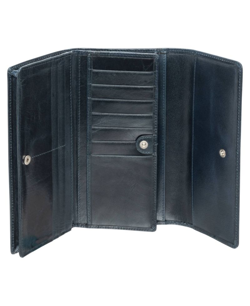 South Beach RFID Secure Quadruple Fold Wallet