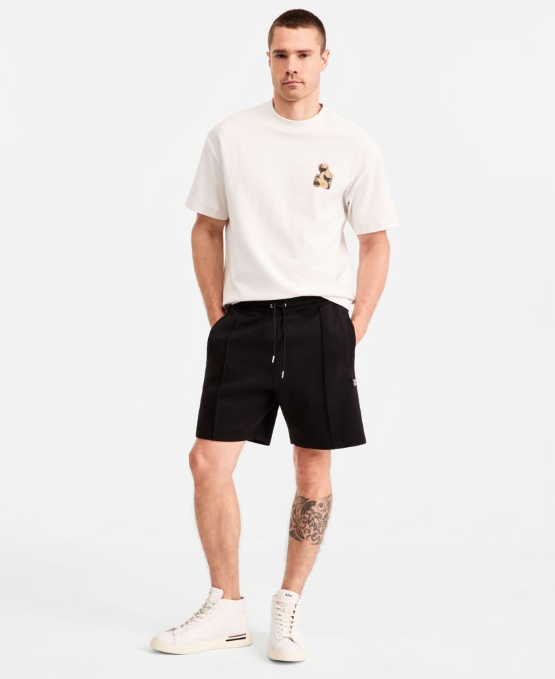 HUGO by Men's Dima Pull-On Drawstring Shorts, 7" Inseam