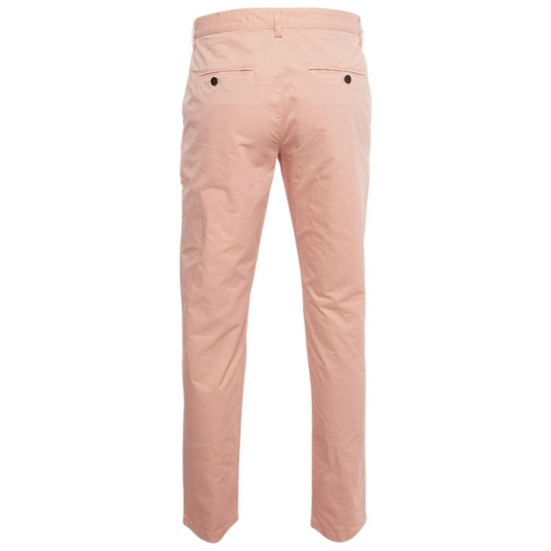Men's Pink Cotton Patrick Chino Trousers