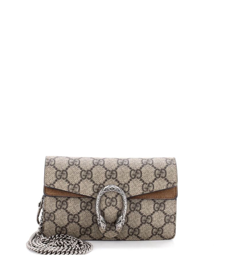 Super Mini Dionysus Bag GG Coated Canvas