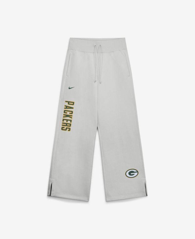 Women's Green Bay Packers Primetime Phoenix Wide-Leg Brushed French Terry Sweatpants