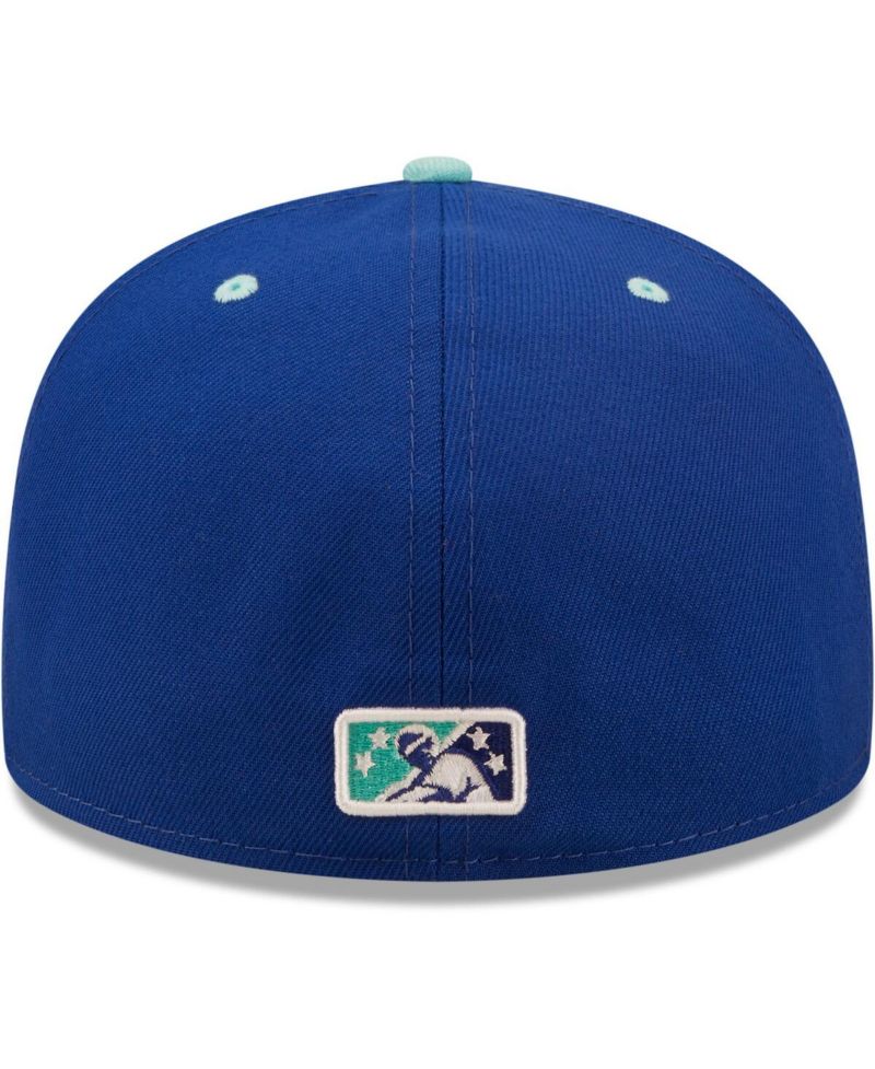 Men's Blue, Mint Sonadores de Hillsboro Copa De La Diversion 59FIFTY Fitted Hat