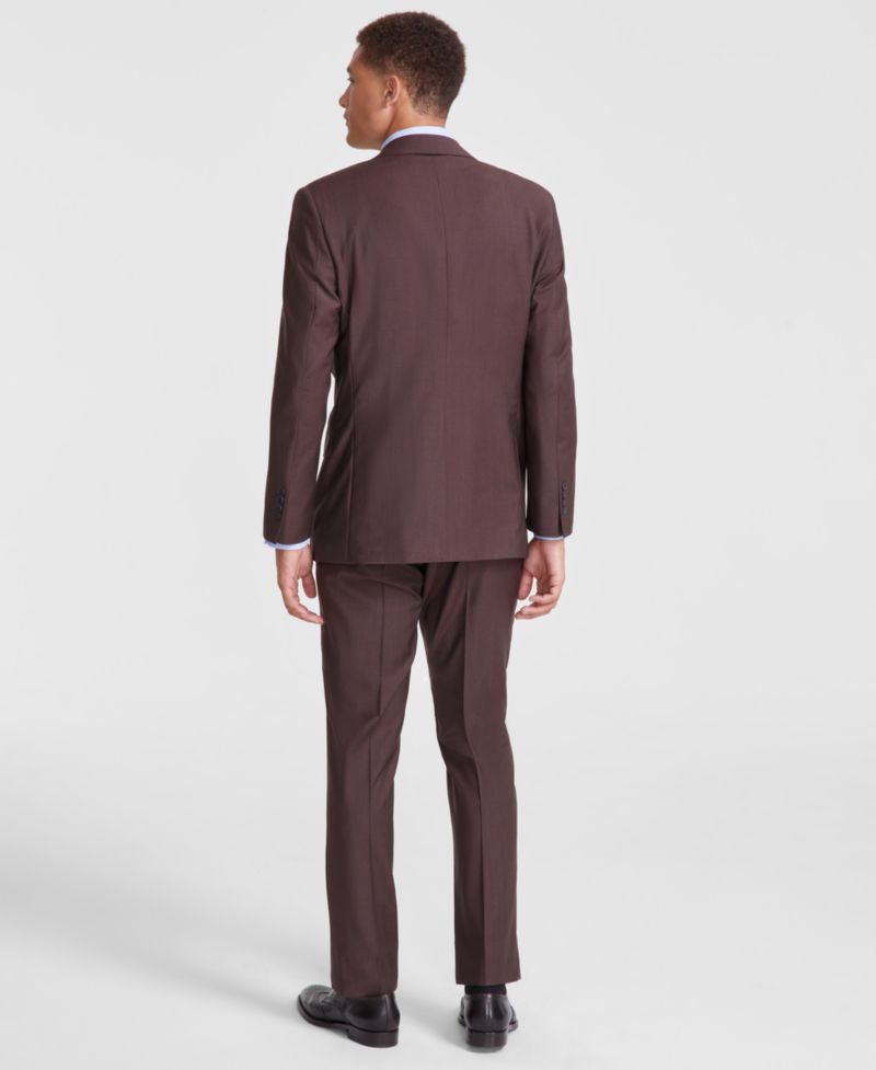 Men's Classic-Fit Wool Blend Suit Separates