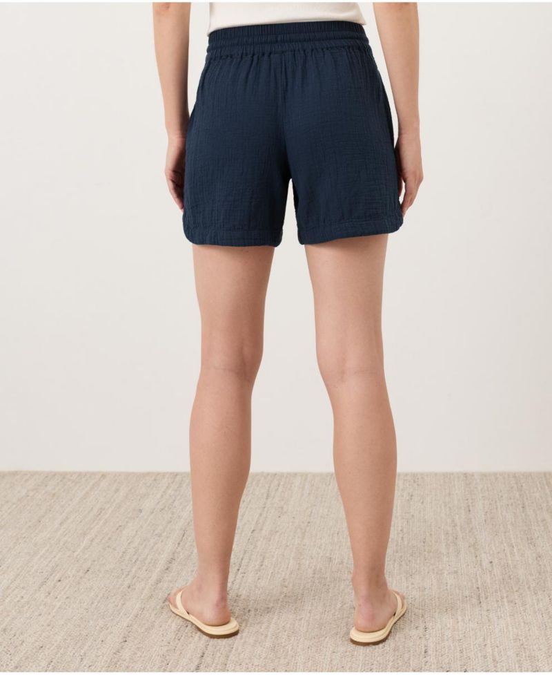 Women's Organic Cotton Coastal Double Gauze Split Hem Pant