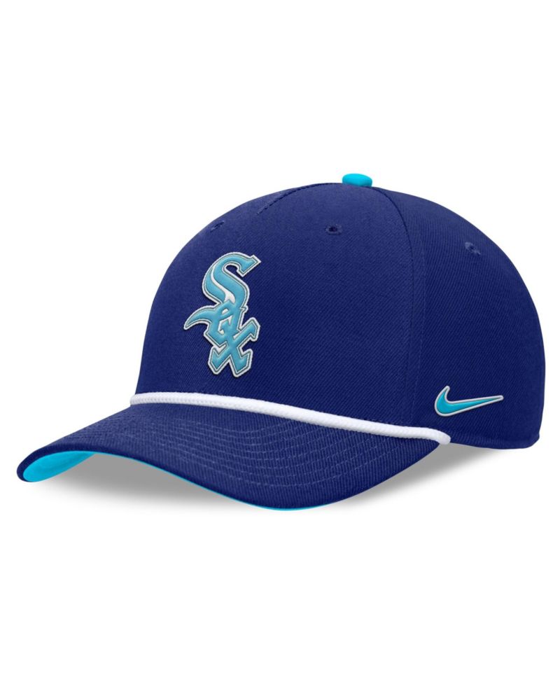 Men's Royal Chicago White Sox Rise Adjustable Hat