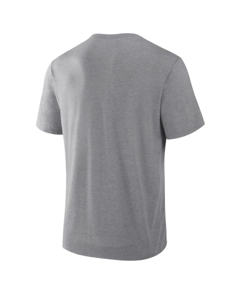 Men's Heather Gray St. Louis Cardinals Play Tribute Tri-Blend T-Shirt