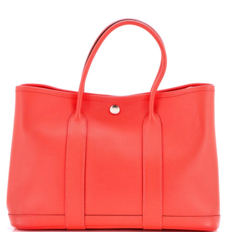 30 Garden Party Tote Leather